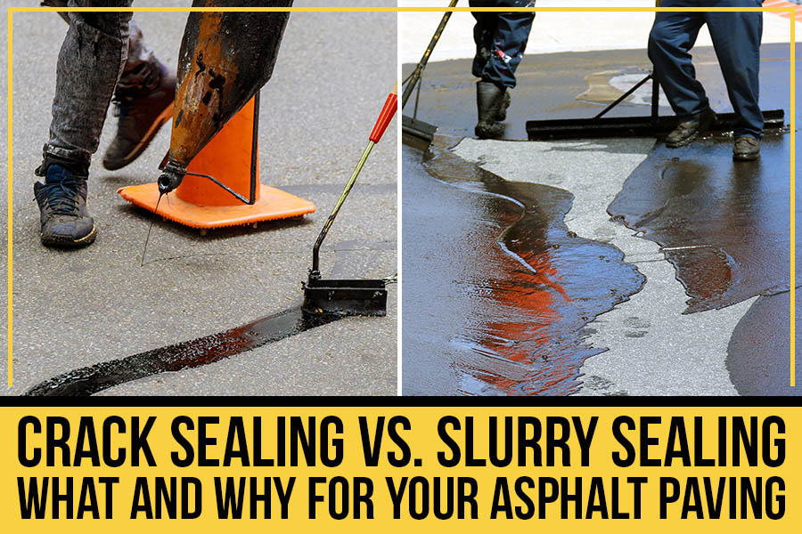 Crack Sealing vs Slurry Sealing