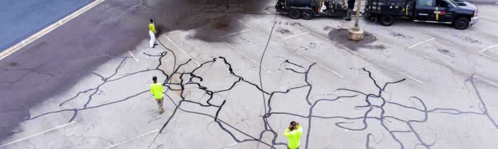 Crack Filling Asphalt
