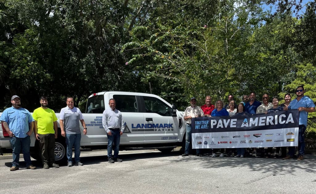 Pave America and Landmark Paving team: New Partnership