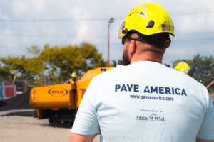 landmark paving partners with make a wish