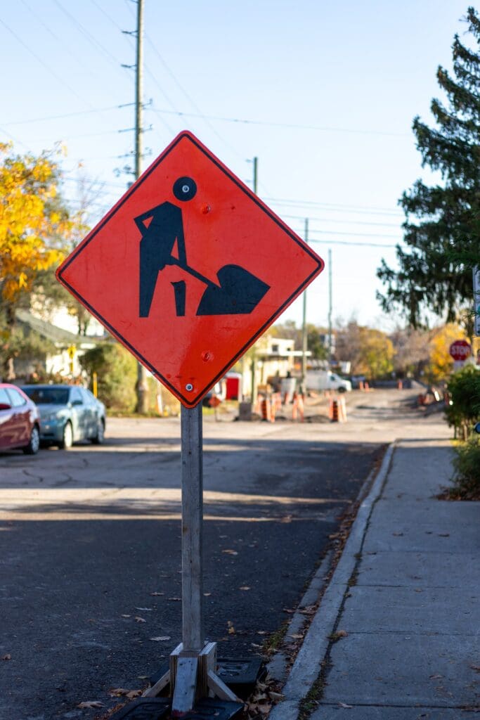 construction sign